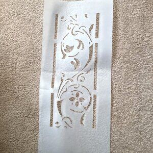 Stencil House Art Nouveau Border Design PKG 17700 Home Decor